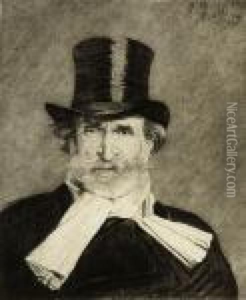 Giuseppe Verdi Oil Painting - Giovanni Boldini