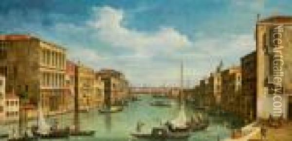 Il Bacino Di San Marco A Venezia Oil Painting - (Giovanni Antonio Canal) Canaletto