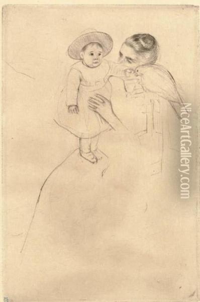 Helene Of Septeuil Oil Painting - Mary Cassatt