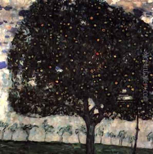 Apple Tree II 1916 Oil Painting - Gustav Klimt