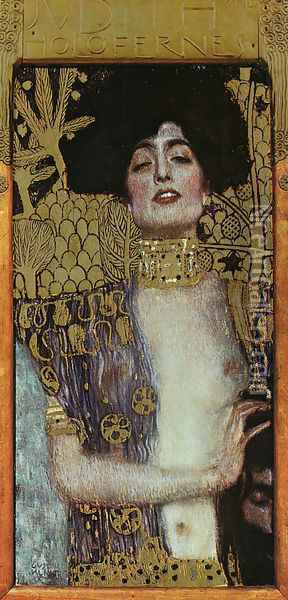 Judith I 1901 Oil Painting - Gustav Klimt