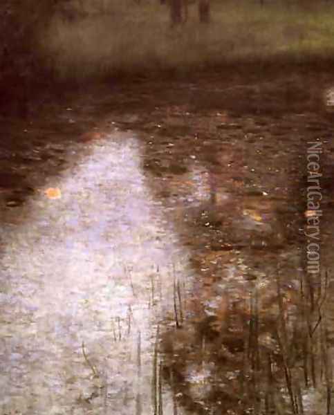 Sumpf Der Oil Painting - Gustav Klimt