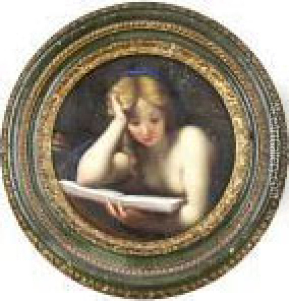 The Penitent Magdalen Oil Painting - Correggio, (Antonio Allegri)