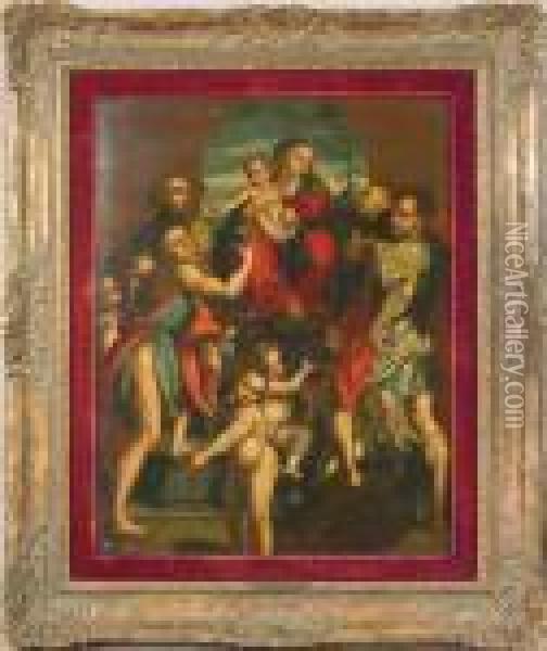 Madonna And Child Oil Painting - Correggio, (Antonio Allegri)