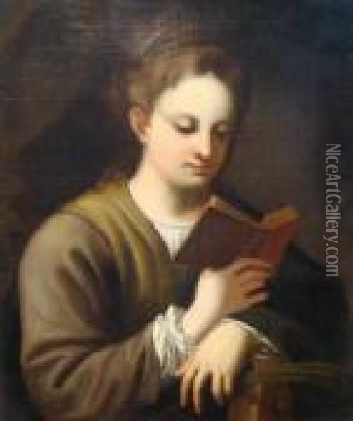 St. Catherine Oil Painting - Correggio, (Antonio Allegri)