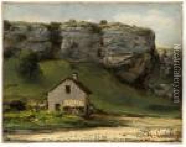 Paysage Du Jura Suisse Oil Painting - Gustave Courbet