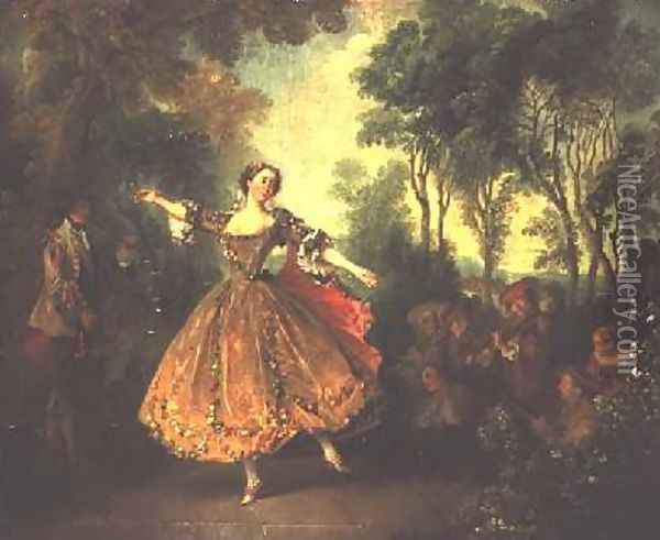 The Dance 2 Oil Painting - Nicolas Lancret