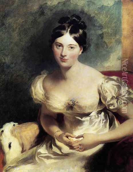 Margaret, Countess of Blessington 1822 Oil Painting - Sir Thomas Lawrence