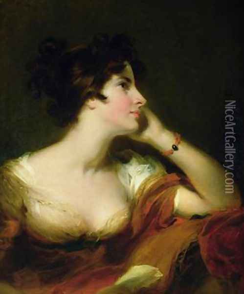 Maria Banks Woodley Riddell 1772-1808 Oil Painting - Sir Thomas Lawrence