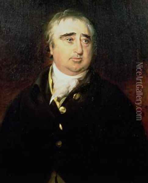 Portrait of Charles James Fox Oil Painting - Sir Thomas Lawrence