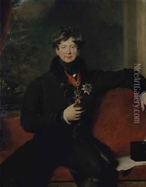 Portrait of George IV Oil Painting - Sir Thomas Lawrence