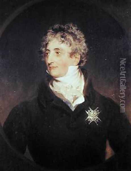 Portrait of Duke Armand Emmanuel de Richelieu 1766-1822 Oil Painting - Sir Thomas Lawrence