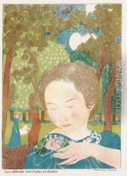 Amour. 1892-1899. Oil Painting - Maurice Denis