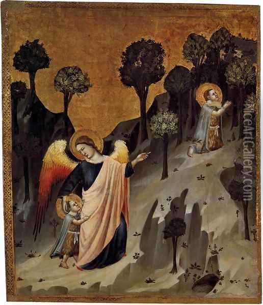 Scenes from the Life of Saint John the Baptist Oil Painting - Master of the Life of Saint John the Baptist