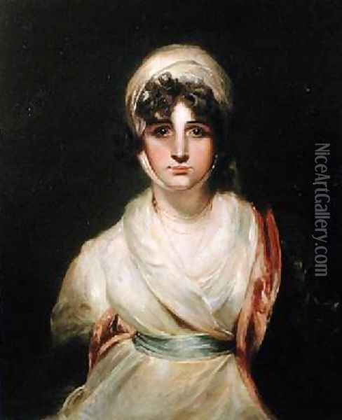 Portrait of Sarah Siddons 1755-1831 Oil Painting - Sir Thomas Lawrence