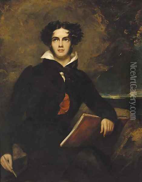 Portrait of George Gordon Byron, 6th Baron Byron (1788-1824) Oil Painting - Sir Thomas Lawrence