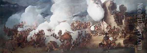 The Battle of Alexandria 21st-22nd March 1801 Oil Painting - Loutherbourg, Philippe de