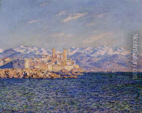 Antibes, Afternoon Effect Oil Painting - Claude Oscar Monet