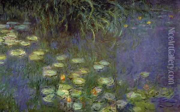 Morning (left detail) Oil Painting - Claude Oscar Monet