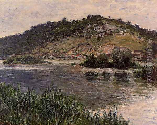 Landscape At Port Villez Oil Painting - Claude Oscar Monet