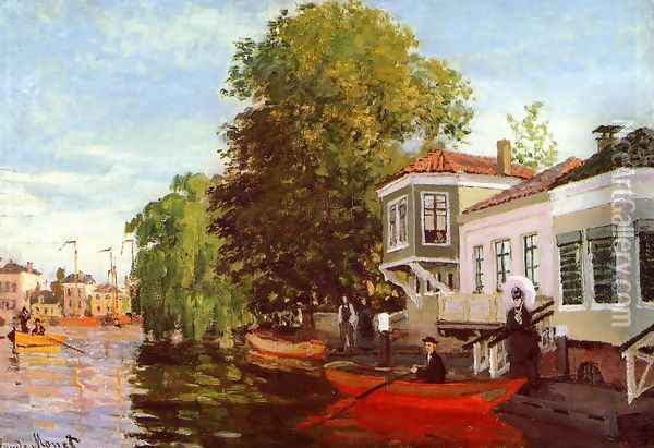 The Zaan At Zaandam2 Oil Painting - Claude Oscar Monet