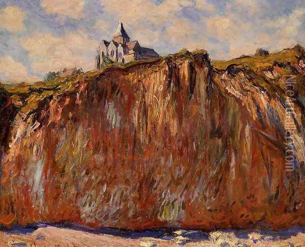 The Church At Varengeville Oil Painting - Claude Oscar Monet