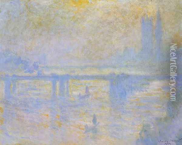 Charing Cross Bridge V Oil Painting - Claude Oscar Monet