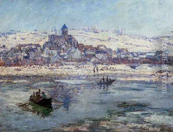 Vetheuil In Winter Oil Painting - Claude Oscar Monet