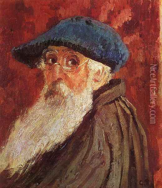 Self Portrait I Oil Painting - Claude Oscar Monet
