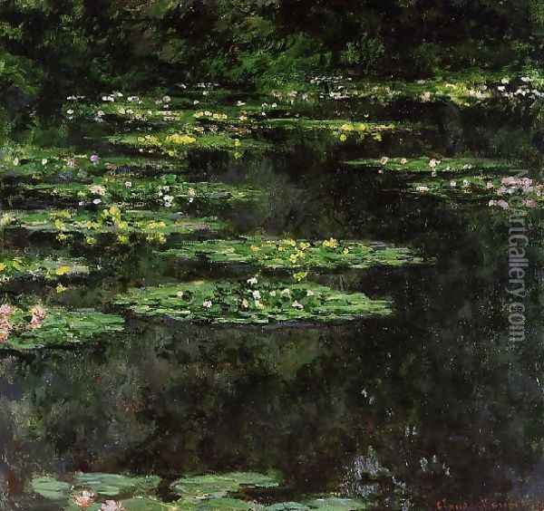 Water Lilies6 Oil Painting - Claude Oscar Monet