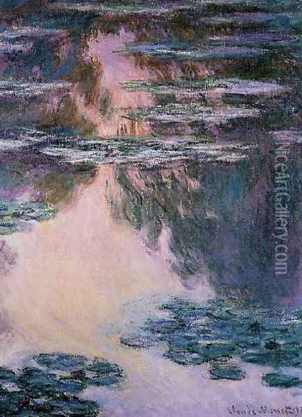 Water Lilies4 Oil Painting - Claude Oscar Monet