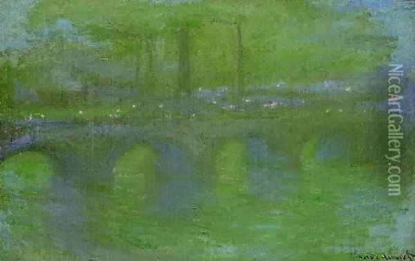 Waterloo Bridge Dawn Oil Painting - Claude Oscar Monet