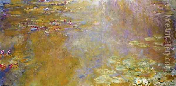 The Water-Lily Pond VI Oil Painting - Claude Oscar Monet
