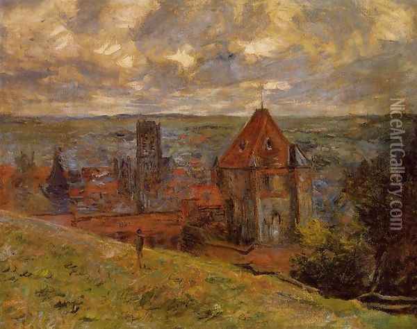 Dieppe Oil Painting - Claude Oscar Monet