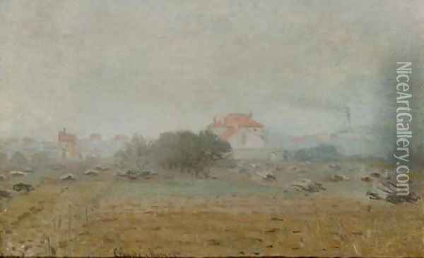 Effet de brouillard Oil Painting - Claude Oscar Monet