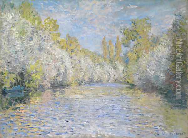L'Yerres pres de Montgeron Oil Painting - Claude Oscar Monet
