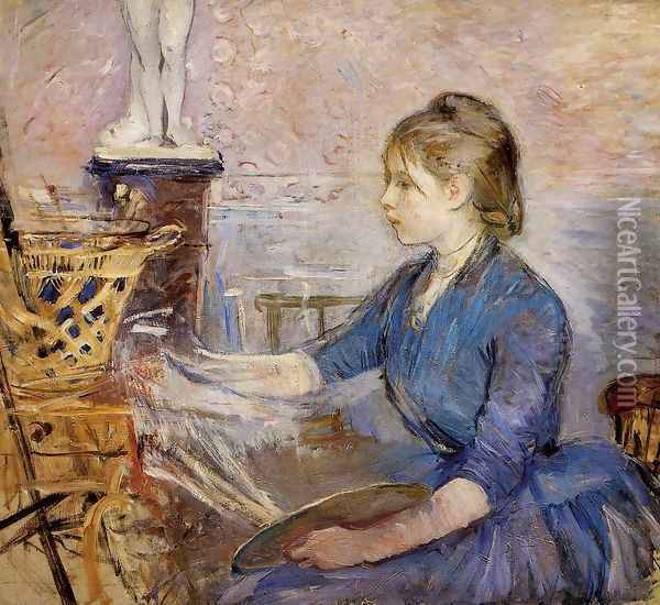 Paule Gobillard Painting Oil Painting - Berthe Morisot