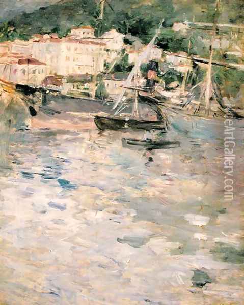 The Port Nice 1882 Oil Painting - Berthe Morisot