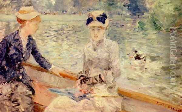 Sunday Oil Painting - Berthe Morisot