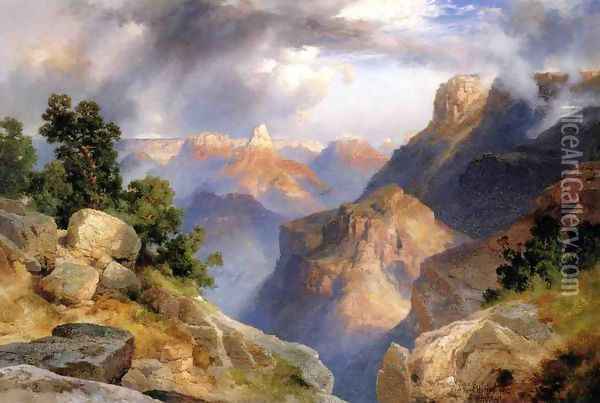 Grand Canyon V Oil Painting - Thomas Moran