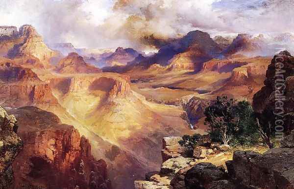 Grand Canyon3 Oil Painting - Thomas Moran