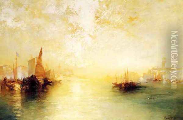 Venice III Oil Painting - Thomas Moran