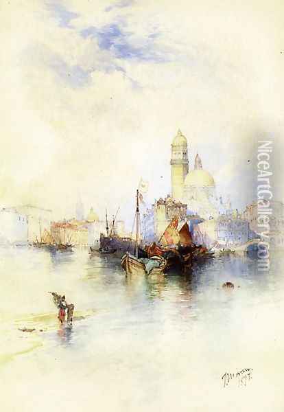 Venice I Oil Painting - Thomas Moran