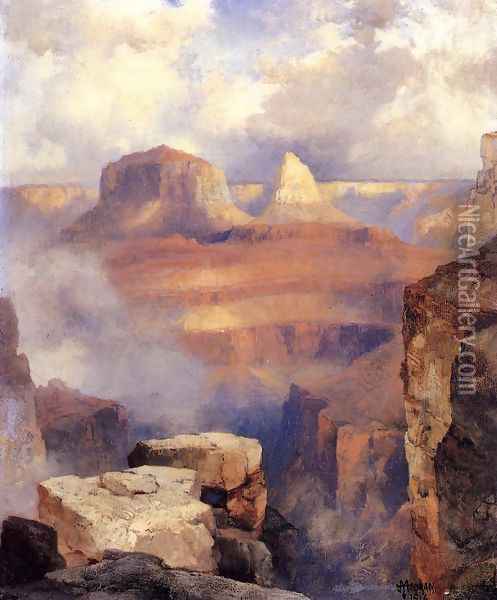 Grand Canyon III Oil Painting - Thomas Moran