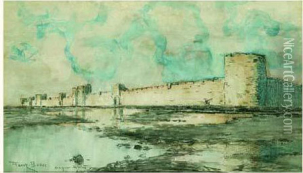Aigues-mortes Oil Painting - Frank Myers Boggs