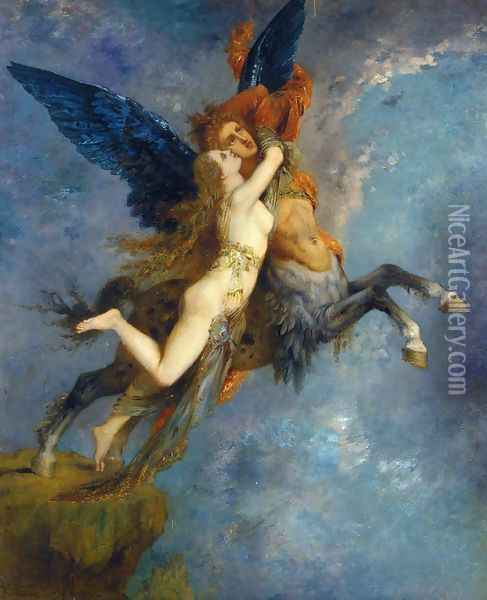 The Chimera Oil Painting - Gustave Moreau