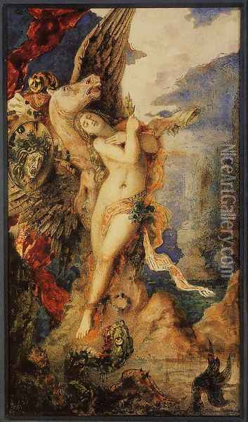Perseus and Andromeda Oil Painting - Gustave Moreau