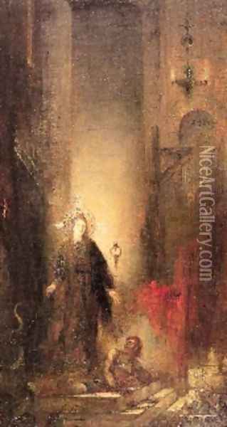 St Margaret Oil Painting - Gustave Moreau