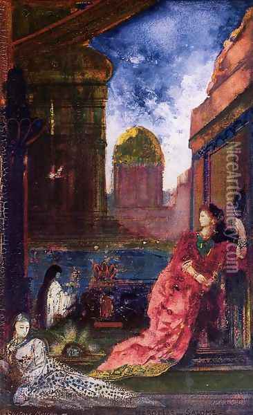 Heridias-Salome Oil Painting - Gustave Moreau