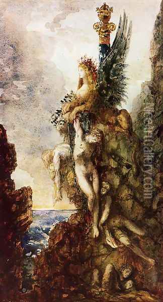 The Sphinx Oil Painting - Gustave Moreau